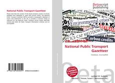 Capa do livro de National Public Transport Gazetteer 