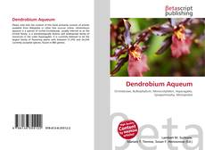 Copertina di Dendrobium Aqueum