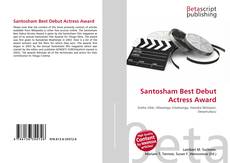 Buchcover von Santosham Best Debut Actress Award