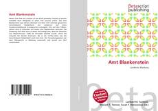 Amt Blankenstein kitap kapağı