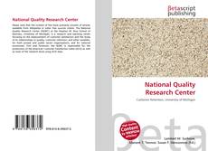 Buchcover von National Quality Research Center