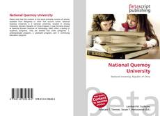 Copertina di National Quemoy University