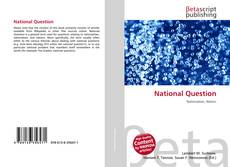 Buchcover von National Question