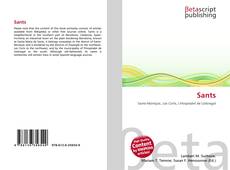 Copertina di Sants
