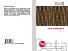 Buchcover von Amt Brackwede