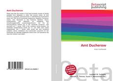 Capa do livro de Amt Ducherow 