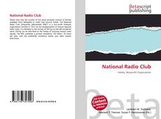 Copertina di National Radio Club