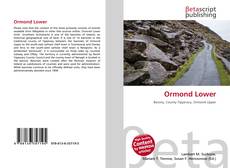 Copertina di Ormond Lower