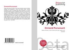 Copertina di Ormond Pursuivant