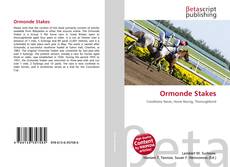 Capa do livro de Ormonde Stakes 