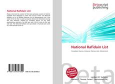 Couverture de National Rafidain List