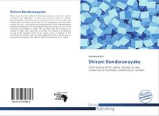 Shirani Bandaranayake kitap kapağı