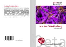 Buchcover von Amt Dorf Mecklenburg