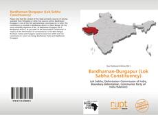 Bardhaman-Durgapur (Lok Sabha Constituency) kitap kapağı