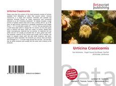 Urticina Crassicornis kitap kapağı