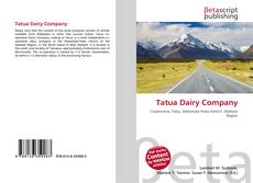 Tatua Dairy Company kitap kapağı