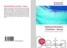 National Rainbow Coalition – Kenya kitap kapağı