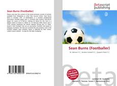 Sean Burns (Footballer) kitap kapağı