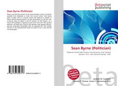 Couverture de Sean Byrne (Politician)