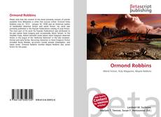 Couverture de Ormond Robbins