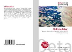 Couverture de Chikkmulakur