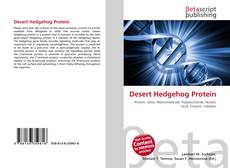 Bookcover of Desert Hedgehog Protein