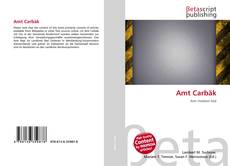 Capa do livro de Amt Carbäk 