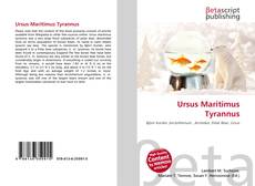 Capa do livro de Ursus Maritimus Tyrannus 