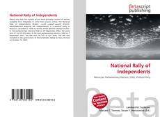 Copertina di National Rally of Independents