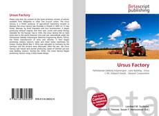 Copertina di Ursus Factory