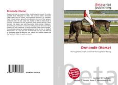 Copertina di Ormonde (Horse)