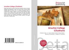 Capa do livro de Ursuline College (Chatham) 