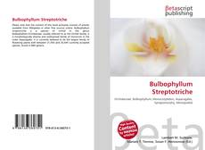 Capa do livro de Bulbophyllum Streptotriche 