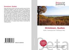 Capa do livro de Ormstown, Quebec 