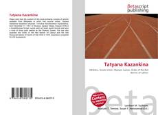 Tatyana Kazankina kitap kapağı