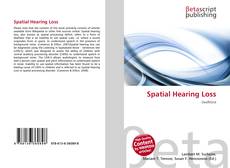 Spatial Hearing Loss kitap kapağı