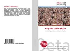 Copertina di Tatyana Ledovskaya