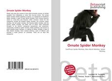 Couverture de Ornate Spider Monkey