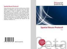 Buchcover von Spatial Reuse Protocol