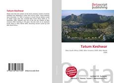 Copertina di Tatum Keshwar