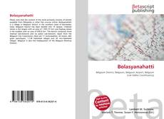 Copertina di Bolasyanahatti