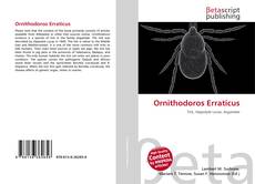 Couverture de Ornithodoros Erraticus