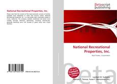 Couverture de National Recreational Properties, Inc.