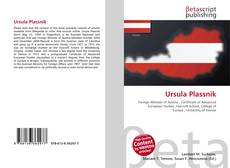 Couverture de Ursula Plassnik