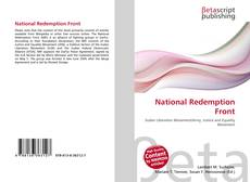 Copertina di National Redemption Front