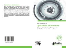 Bookcover of Operations Architecture
