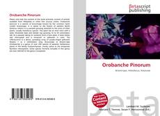 Couverture de Orobanche Pinorum