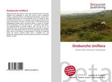 Couverture de Orobanche Uniflora