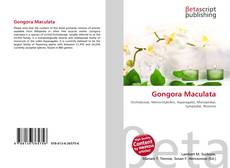 Couverture de Gongora Maculata