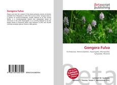 Couverture de Gongora Fulva